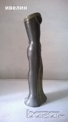 фигуративна бронзова ваза, снимка 5 - Антикварни и старинни предмети - 19380160