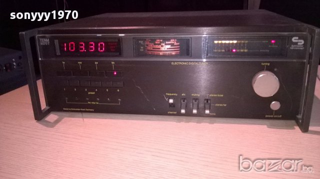schneider team-6070t hi-fi retro tuner-внос швеицария, снимка 13 - Ресийвъри, усилватели, смесителни пултове - 12728438