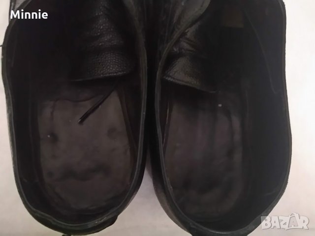 CANALI черни, кожени, официални обувки, снимка 6 - Официални обувки - 25905372