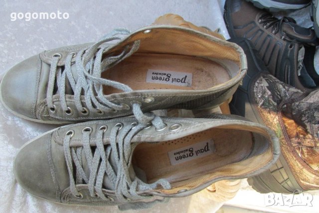 PAUL GREEN® original , баскет кецове 40 - 41, 100% естествена кожа, GOGOMOTO.BAZAR.BG®, снимка 14 - Кецове - 21765960