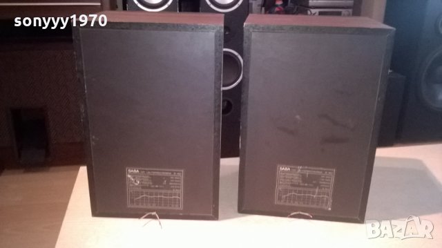 saba b150 hifi 2x50w/8ohm-38х25х21см-внос швеицария, снимка 11 - Тонколони - 22979321
