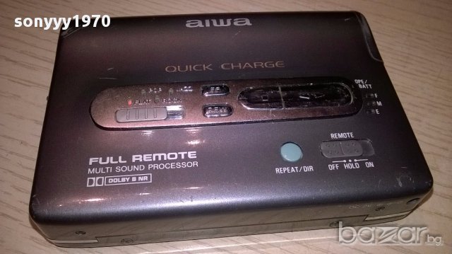 Aiwa-метална ретро машинка за колекция-внос швеицария, снимка 8 - Ресийвъри, усилватели, смесителни пултове - 15734157