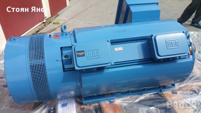 Индукционен електромотор WEG - 225 KW, снимка 3 - Други машини и части - 25118894