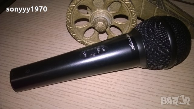 behringer profi microphone-жичен микрофон-внос швеицария, снимка 3 - Микрофони - 23795590