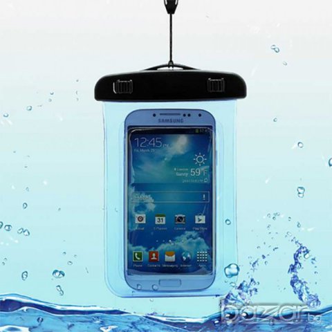 Универсален водоустойчив калъф с въздушна камера за телефон / фотоапарат