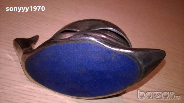 Красив и стилен охлюв-14/7/7см-внос швеицария, снимка 12 - Антикварни и старинни предмети - 16319665