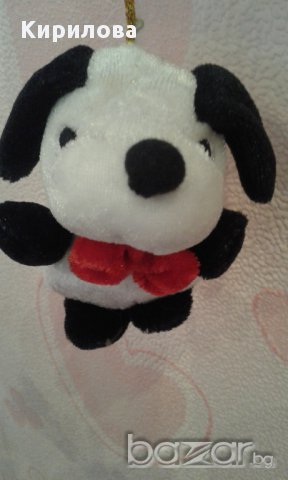 плюшено куче бяло , снимка 1 - Плюшени играчки - 15437868