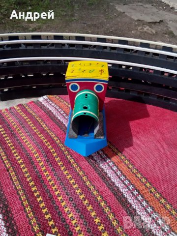 Стара играчка влакче, снимка 2 - Антикварни и старинни предмети - 24746378