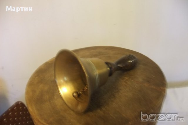 Колекционерска масивна бронзова - камбана - 1бр.(00935), снимка 3 - Антикварни и старинни предмети - 13075330