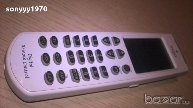 Ingo remote-с активен дисплеи-внос швеицария, снимка 12 - Ресийвъри, усилватели, смесителни пултове - 16482785
