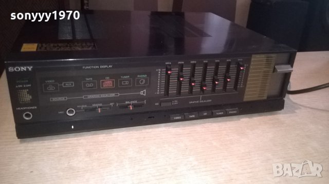 sony ta-v50 stereo amplifier-made in japan-внос швеицария, снимка 3 - Ресийвъри, усилватели, смесителни пултове - 23867713