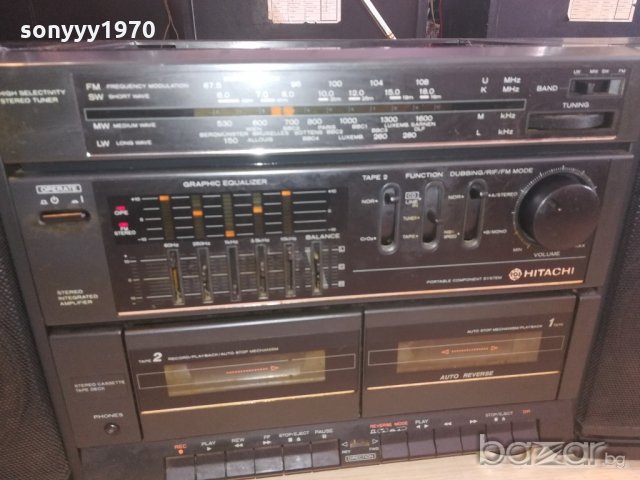 hitachi ms-w560s made in singapore-внос швеицария, снимка 13 - Ресийвъри, усилватели, смесителни пултове - 21069036