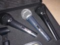 shure & behringer-микрофони комплект с куфар и държачи, снимка 13