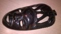 Африканска стара маска-дърво-21х11см-внос швеицария, снимка 6