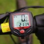Километраж скоростомер за колело велосипед водоустойчив велокомпютър LCD десплей odometer, снимка 2