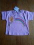 Български блузки с къс ръкав, снимка 1 - Бебешки блузки - 18364586