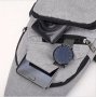 Чанта за рамо против кражба с usb зарядно за пътуване документи водоустойчива компактна, снимка 5