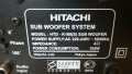 hitachi htd-k160(s) sub woofer system-japan-4ohms/165w-внос англия, снимка 7