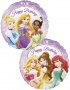 6 принцеси Аурора Ариел Белл Рапунцел Тиана двустранен фолио фолиев балон хелий или въздух парти чрд, снимка 1