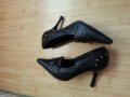 Обувки дамски черни с капси размер 35, снимка 3