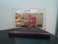 Сувенири 100 златни долара банкноти в стъклена поставка , снимка 17