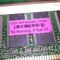 ddr 256mb x2 ram-2бр памет за комп-внос швеицария, снимка 14 - RAM памет - 19202754