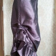 Лилава елегантна пола с възможност за набори, снимка 1 - Поли - 16789244