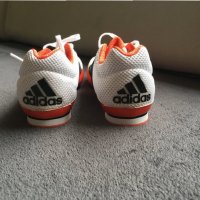 ADIDAS Techstar Allround 2 Track Spikes Shoes White Orange Black , снимка 4 - Маратонки - 25887535