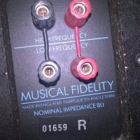 musical fdelity mc-2 made in elgland-49х29х26см-внос англия, снимка 17 - Тонколони - 18814811