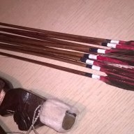 Ретро колекция-нов лък с 10 стрели-106см-внос швеицария, снимка 10 - Антикварни и старинни предмети - 17286080