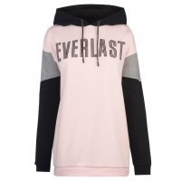 Дамски дълъг суитчър с качулка Everlast, нов, с етикет, снимка 1 - Суичъри - 25308156