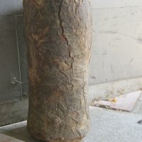 Голям стар хаван съд, стара голяма дървена чутура чутора   -  1, снимка 1 - Антикварни и старинни предмети - 24976367