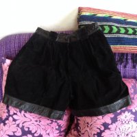 Дамски къс панталон естествена кожа M/L, снимка 4 - Къси панталони и бермуди - 20559780