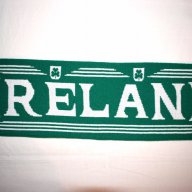 Ирландия - 100% Оригинален шал / Ireland / Футболен / Футбол / Зелен / , снимка 3 - Фен артикули - 17190439
