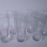Продавам комплект 6 броя чаши Coca-Cola Snow Flake (Снежинка), снимка 2 - Чаши - 25244035