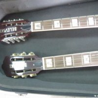 Електро-акустична двойна китара и бозуки  BELEVSKI, снимка 2 - Китари - 21498881