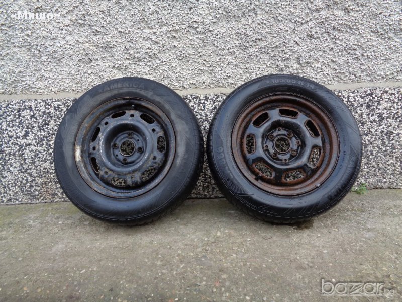 Джанти с гуми 185/55R14' за Bmw, Сеат, Голф и др., снимка 1
