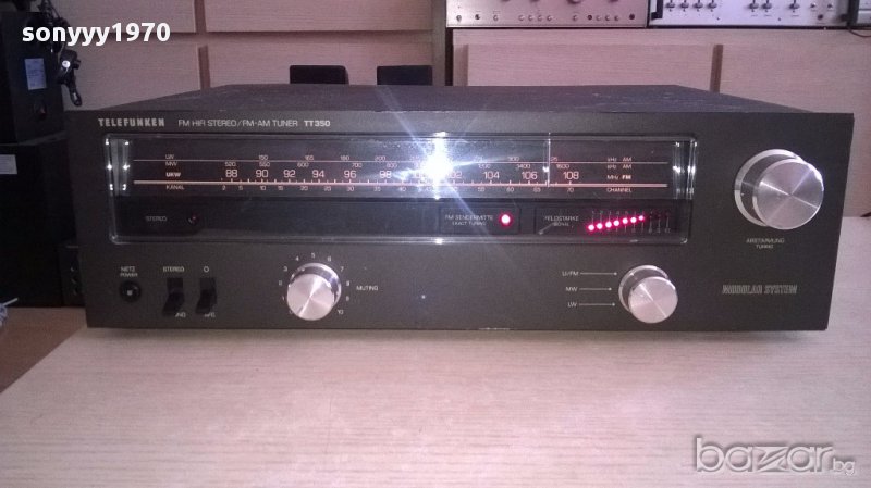 HIFI-telefunken tt350 STEREO TUNER-внос швеицария, снимка 1