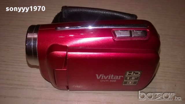 Vivitar hd usb/sd card camera 9.5/6/4см внос швеицария, снимка 6 - Камери - 16656398