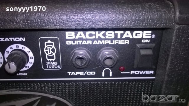 peavey backstage-guitar amplifier-30х30х18см-внос англия, снимка 12 - Ресийвъри, усилватели, смесителни пултове - 19576059