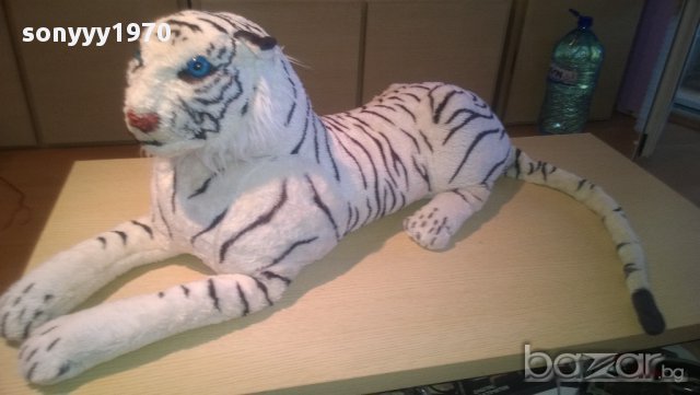 ОГРОМЕН тигър-бенгалски-внос швеицария, снимка 4 - Плюшени играчки - 11467779