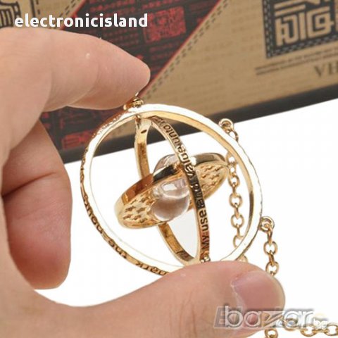 Хари Потър Harry Potter Time Turner Колие Времевърт на Хърмаяни Грейнджър Hermione Granger, снимка 8 - Колиета, медальони, синджири - 7495306