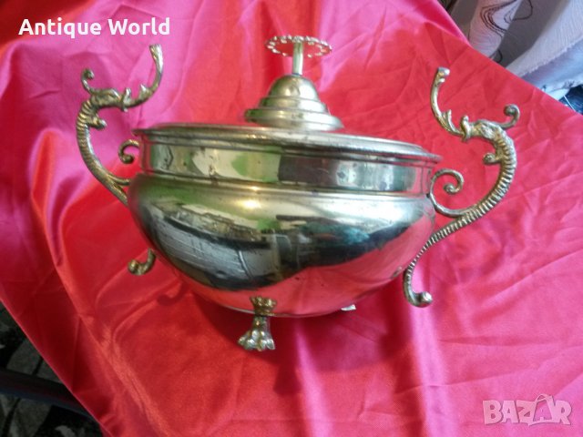 Голям Стар Бронзов БАРОКОВ Съд, снимка 5 - Антикварни и старинни предмети - 26144925
