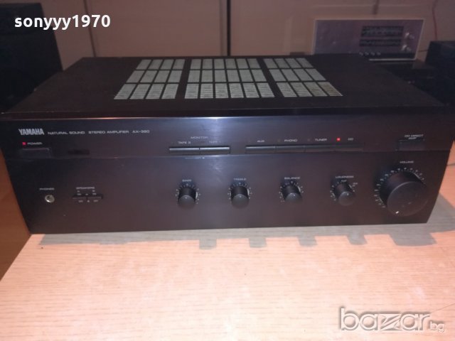 yamaha ax-390 stereo amplifier-внос швеицария, снимка 3 - Ресийвъри, усилватели, смесителни пултове - 20285278