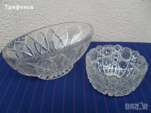 КРИСТАЛ НОВ руски СЕРВИЗ БОНБОНИЕРА ФРУКТИЕРА ТАБЛА за хранене оригинал лукс, снимка 7 - Сервизи - 25498358