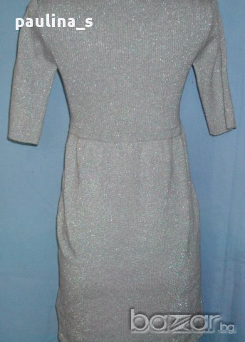 Дизайнерска "Малка" сребърна рокля тип туника "Тopstudio", снимка 2 - Рокли - 14477496