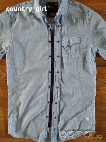 g-star marshall shirt - страхотна мъжка риза , снимка 2 - Ризи - 21243071