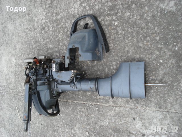Извънбордов двигател YAMAHA 5HP четиритактов, от Италия, за части, снимка 3 - Воден транспорт - 24830616