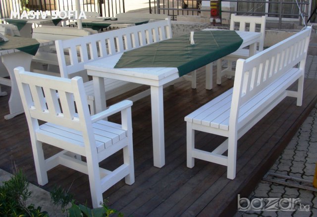 Дървени столове и маси по поръчка, снимка 18 - Обзавеждане за заведение - 17661898