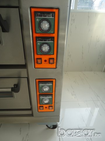 Тройна фурна за закуски внос от Европа- една година гаранция 6 тави  x  400  x 600 външни размери ви, снимка 3 - Обзавеждане за заведение - 7574467